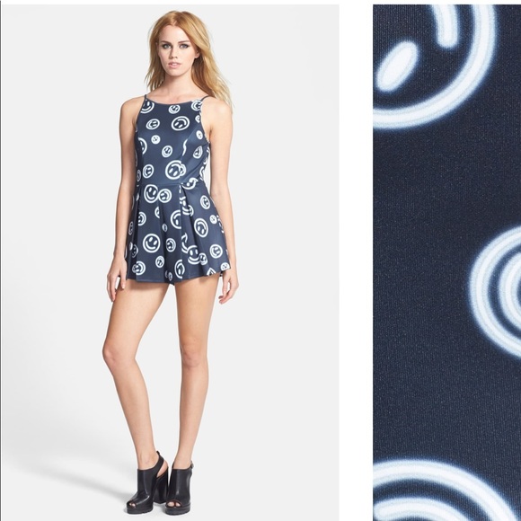 Nordstrom festival smiley face romper